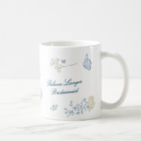 Romantic Cotswolds Winter Florals Bridesmaid