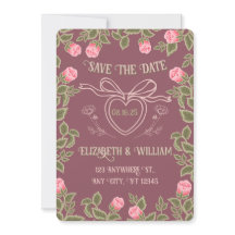 Romantic Cottagecore Roses - Vintage Heart Locket