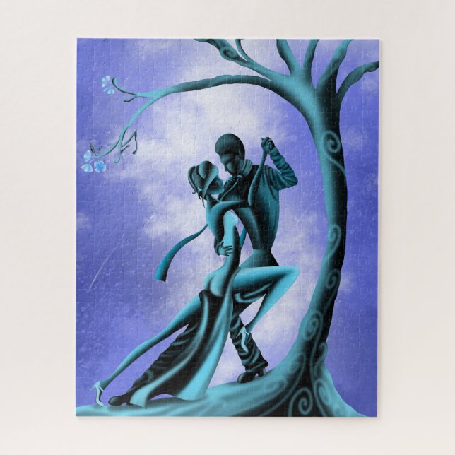 Romantic Couple Dance the Tango Jigsaw Puzzle (Vertical)