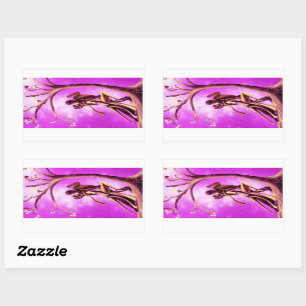 Romantic Couple Dance the Tango Rectangular Sticker