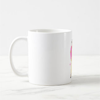 Romantic Couple Mug | Elegant Love Coffee Cup for