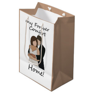 Romantic Couple My Forever Comfort Home Wedding Medium Gift Bag