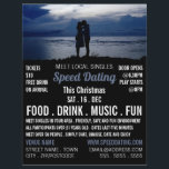 Romantic Couple, Speed Dating Event Advertising Flyer<br><div class="desc">Romantic Couple,  Speed Dating Event Advertising Flyer by The Business Card Store.</div>