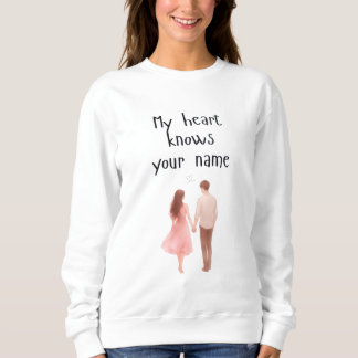 Romantic Couple Sweatshirt, Valentine's day Sweatshirt