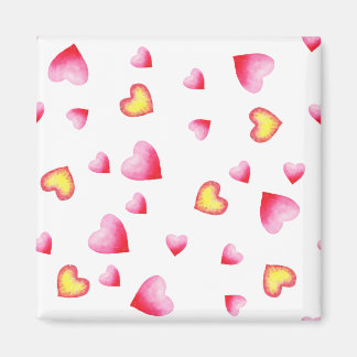 Romantic Cute Red Heart    Magnet
