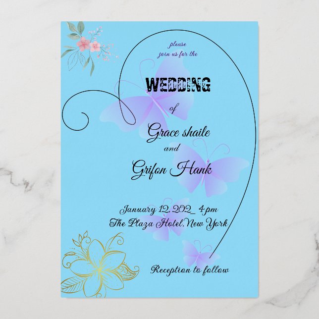 Romantic Cyan colour with heart shape border (Front)