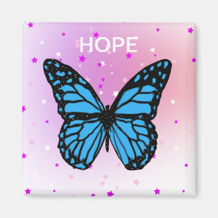 Romantic Dance Butterfly  Magnet