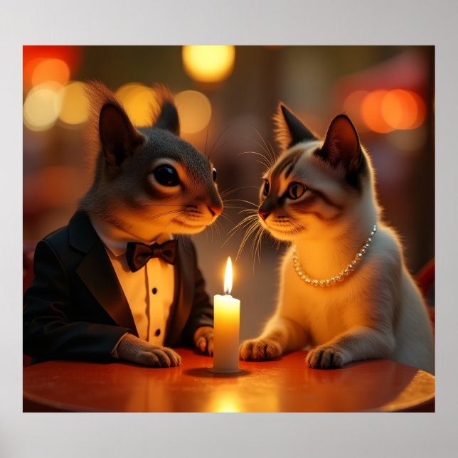 Romantic Dinner Poster (Front)