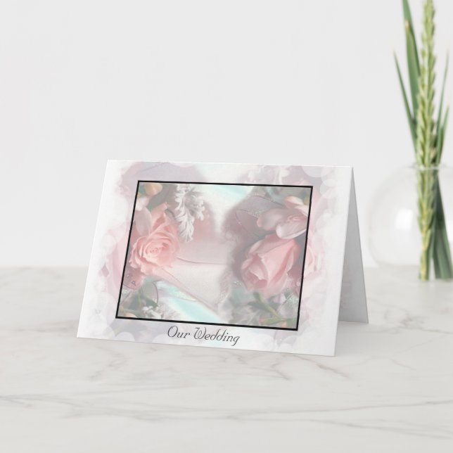 Romantic Dream Wedding Invitation Card (Front)