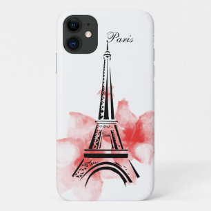 Romantic Eiffel Tower Paris Case-Mate iPhone Case