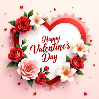 Romantic elegant design Valentine's Day Pillow