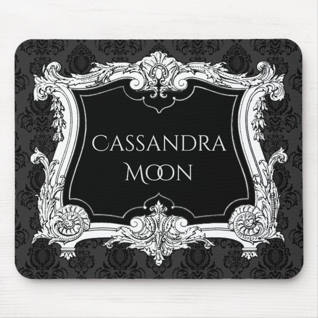 Romantic,Elegant French Framed Mouse Pad (Front)