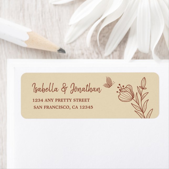 Romantic elegant terracotta floral wedding (Insitu)