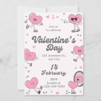 Romantic Every Day is Valentine's Custom Greeting Holiday Card