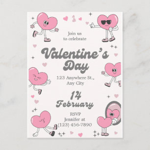 Romantic Every Day is Valentine's Custom Greeting Holiday Postcard