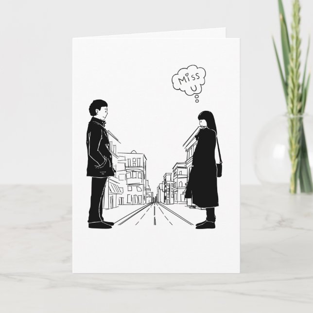 Romantic Every Love Story Favorite Quote Greeting  Card (Front)