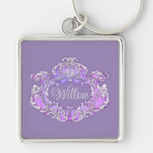 Romantic,Feminine,Personalised Key Ring