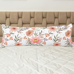 Romantic floral body cushion