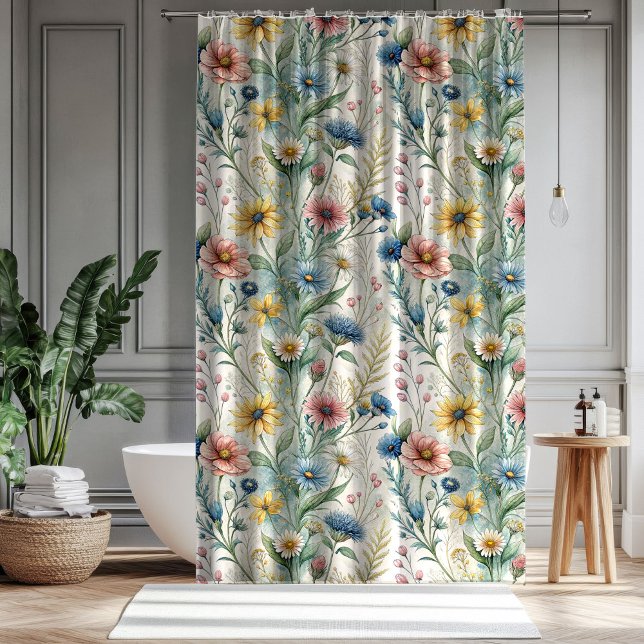 Romantic Floral Curtain Pastel Gift for Parents (Romantic Floral Curtain Pastel Gift for Parents)