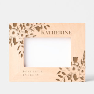 Romantic Floral  Etched Frames