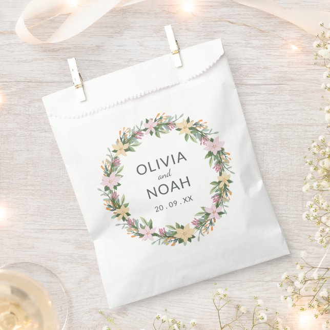Romantic floral  favour bags (Clipped)