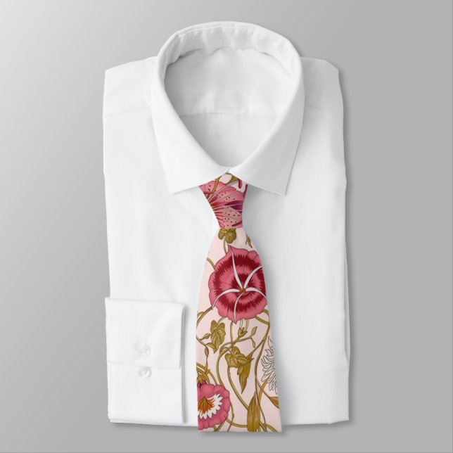 Romantic floral garden tie (Tied)