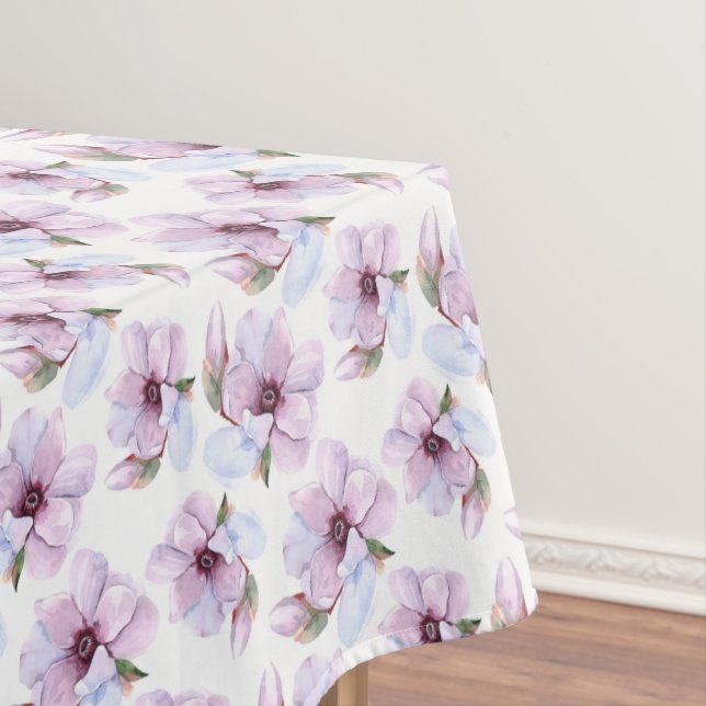 Romantic Floral Pattern Tablecloth (In Situ)