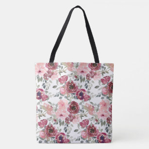 Romantic Florals Tote Bag