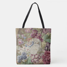 Romantic Florals Tote Bag