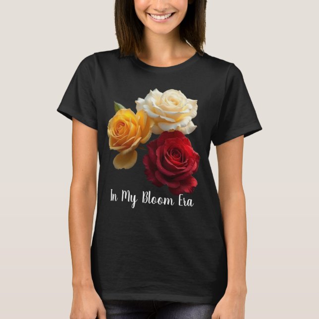 Romantic Flower Graphic Tee (Front)