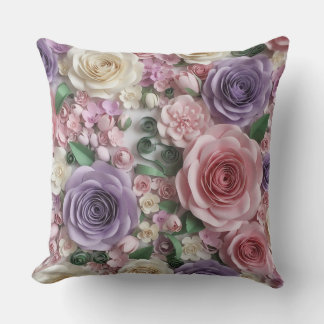 Romantic flower Pilow Cushion