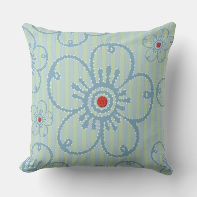 Romantic Flowers - Pillow (Front)
