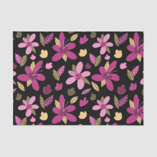 Romantic Flowers Tissue Paper