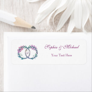 Romantic foxgloves digitalis wedding