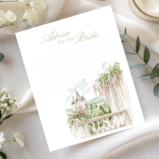 Romantic French Chateau Advice For The Bride (Creator Uploaded)