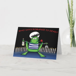 Romantic Frog Card
