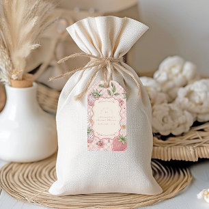 Romantic Garden Berry Bridal Shower Gift Tags