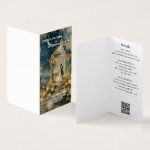 Romantic Garden Wedding Invitation