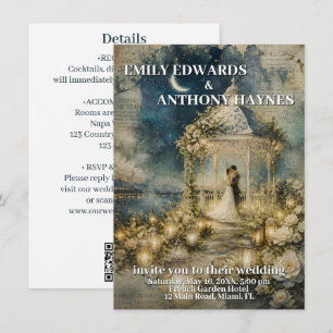Romantic Garden Wedding Invitation