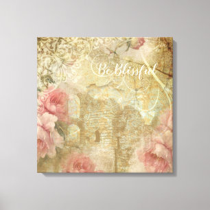 Romantic Garden - Wrapped Canvas