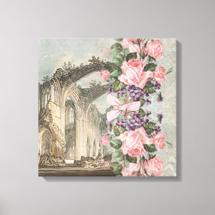 Romantic Garden - Wrapped Canvas