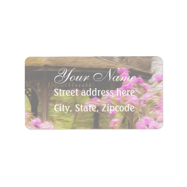 Romantic Gazebo Label (Front)