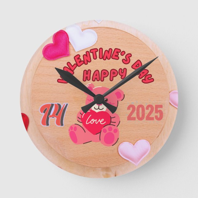 Romantic Gifts for Your Loved Ones Round Clock (Front)