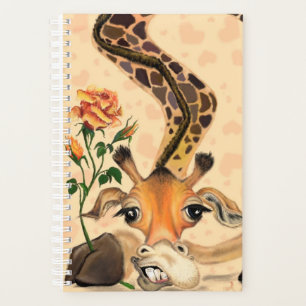 Romantic Giraffe Planner Gentleman - Funny
