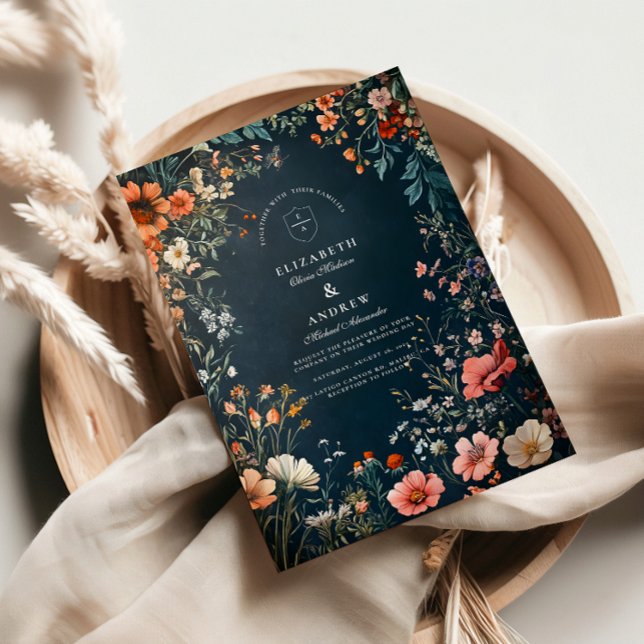 Romantic Gothic Wedding  Invitation (Creator Uploaded)