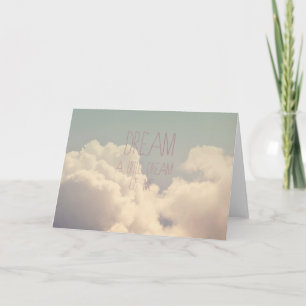 Romantic Greeting Card ...Dream a Little