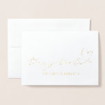 Romantic Groom Gift to My Bride Wedding Day Foil Card<br><div class="desc">This beautiful foil Wedding Day Card featuring a hand drawn heart,  is the perfect card to gift to your future bride on the day you marry. You can find the matching wedding invitations and cards in my shop</div>