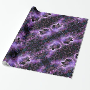 Romantic Guitar Music - Magic Sounds Wrapping Paper