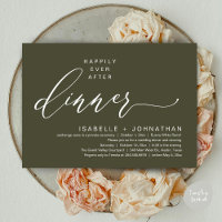 Romantic Happily Ever After Dinner Elopement Party