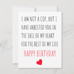 Romantic Happy Birthday Card